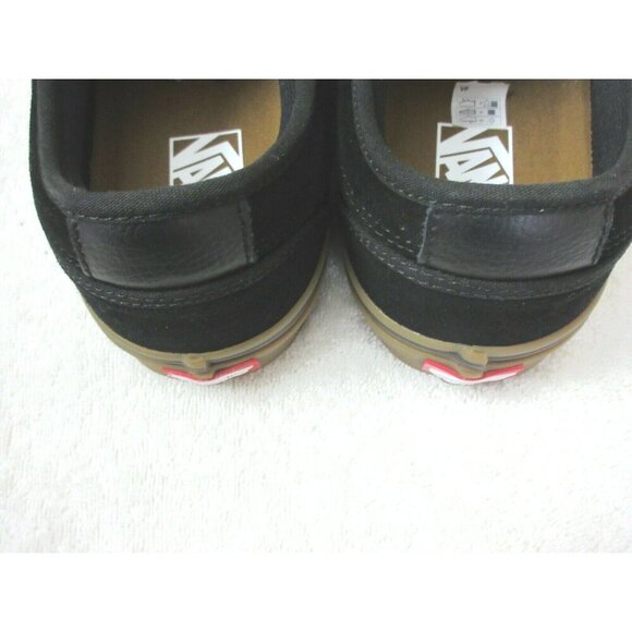 Vans Men's Chukka Low Pro Black Gum White Canvas Suede Skate shoes Size 8 NIB - Picture 5 of 5